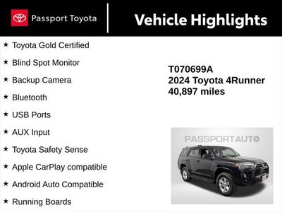 2024 Toyota 4Runner SR5