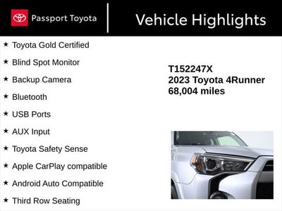 2023 Toyota 4Runner SR5