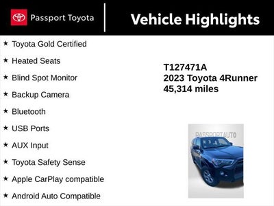 2023 Toyota 4Runner SR5 Premium