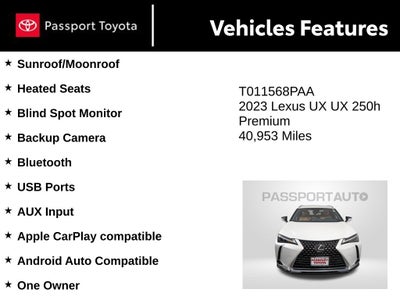 2023 Lexus UX 250h Premium