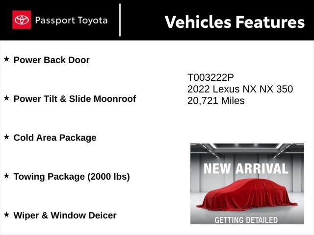 2022 Lexus NX 350 Base