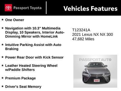 2021 Lexus NX 300 Base