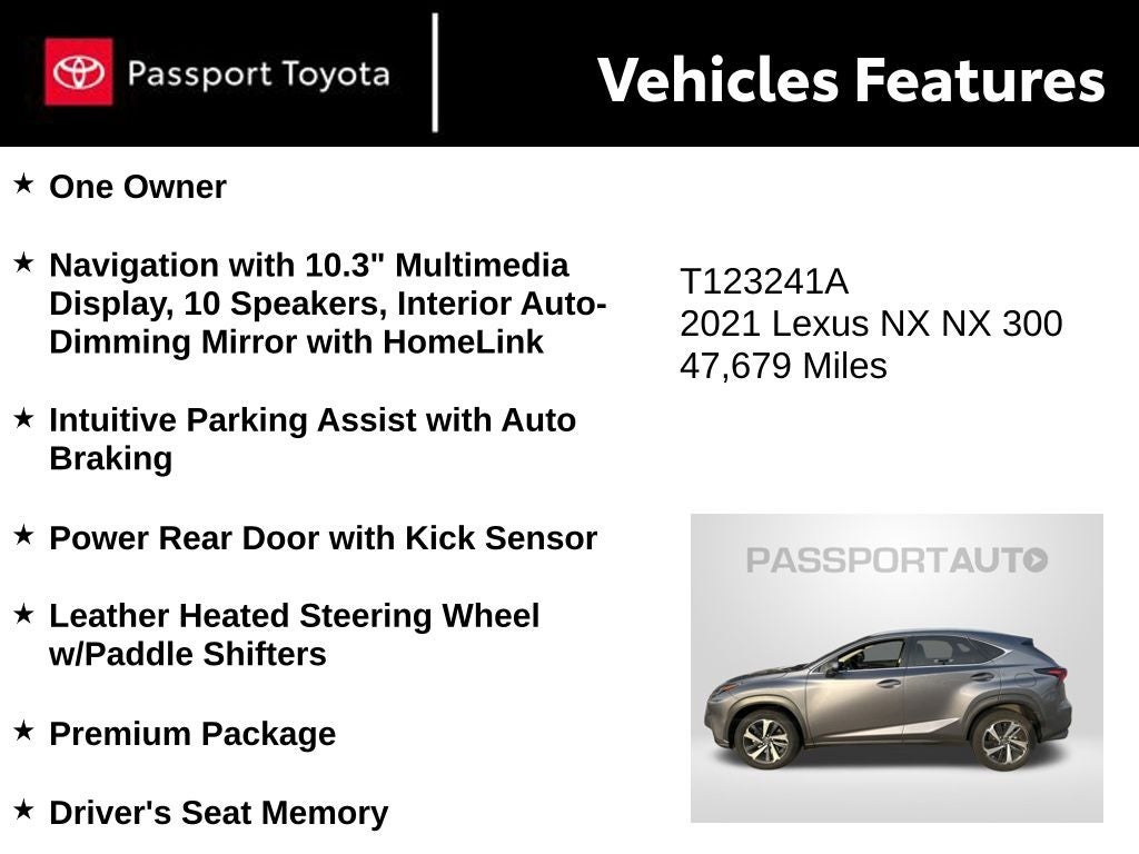 2021 Lexus NX 300 Base