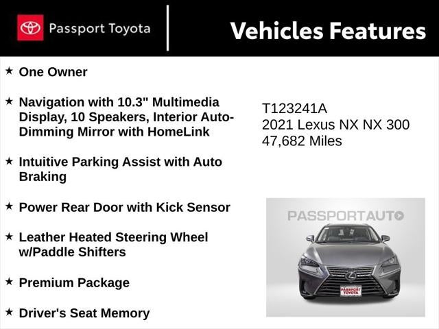 2021 Lexus NX 300 Base
