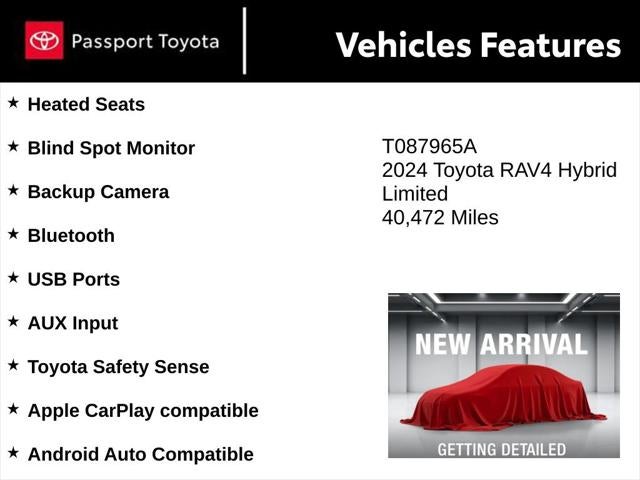 2024 Toyota RAV4 Hybrid Limited