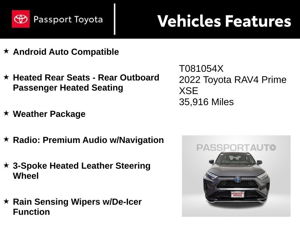 2022 Toyota RAV4 Prime XSE