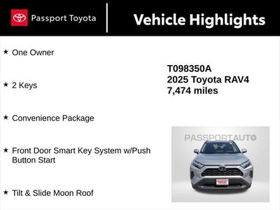 2025 Toyota RAV4 Hybrid XLE