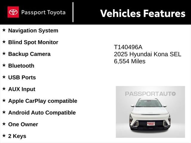 2025 Hyundai Kona SEL