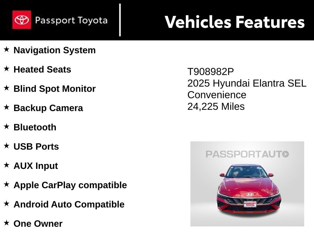 2025 Hyundai Elantra SEL - Photo 10