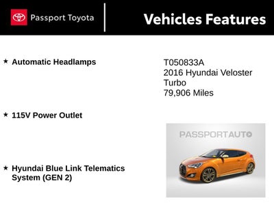 2016 Hyundai Veloster Turbo