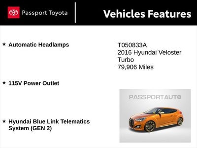 2016 Hyundai Veloster Turbo