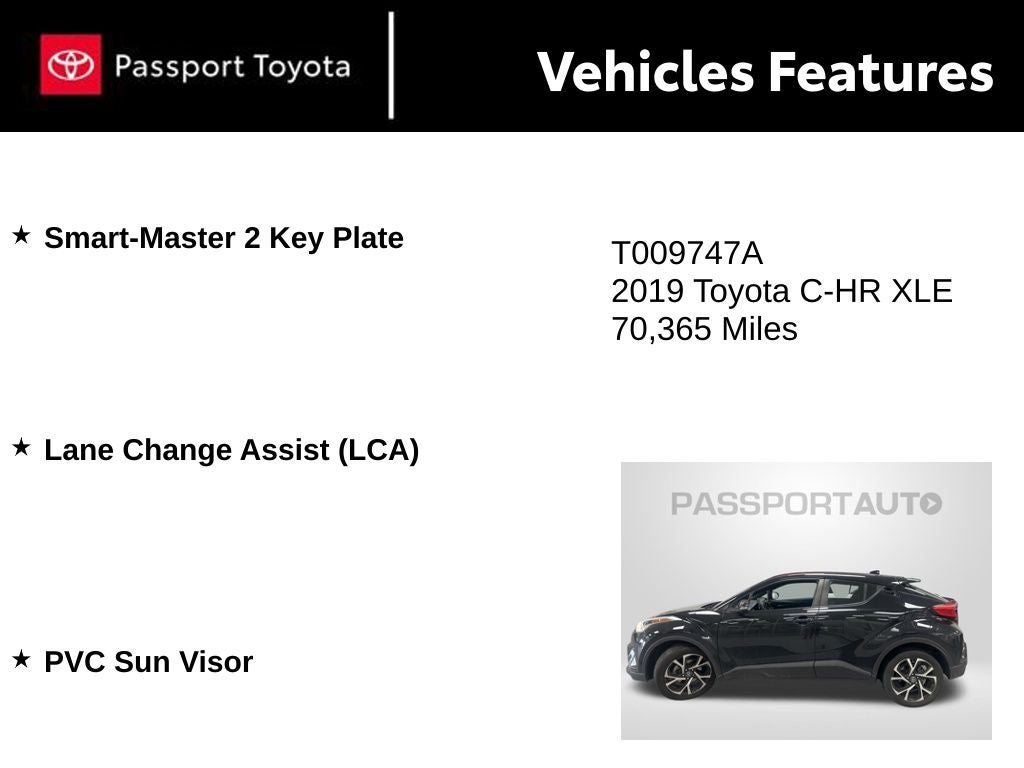 2019 Toyota C-HR XLE