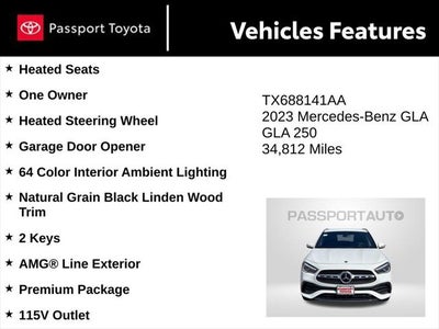 2023 Mercedes-Benz GLA GLA 250 4MATIC®