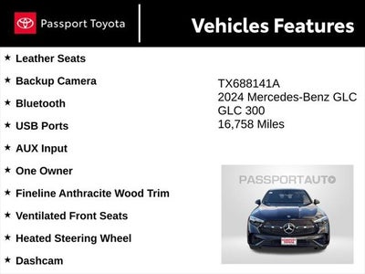 2024 Mercedes-Benz GLC GLC 300 Coupe 4MATIC®