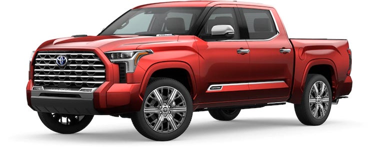 2022 Toyota Tundra Capstone in Supersonic Red | Passport Toyota in Suitland MD