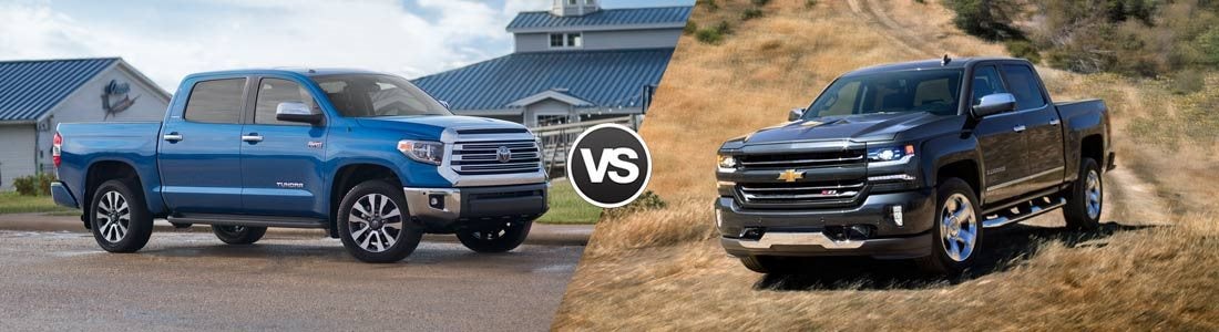 2018 Toyota Tundra vs Chevrolet Silverado 1500 Comparison Review ...