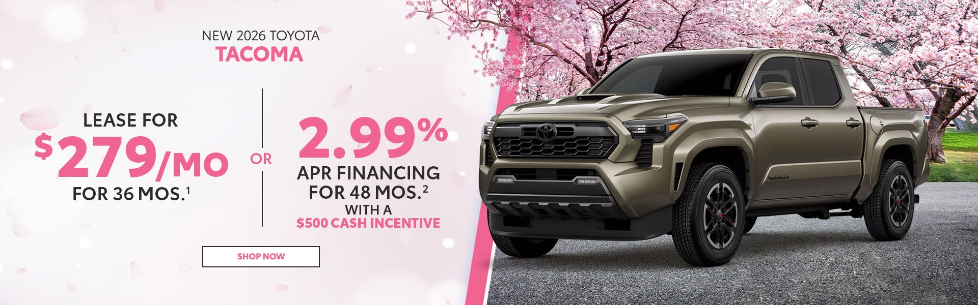 New 2026 Toyota Tacoma