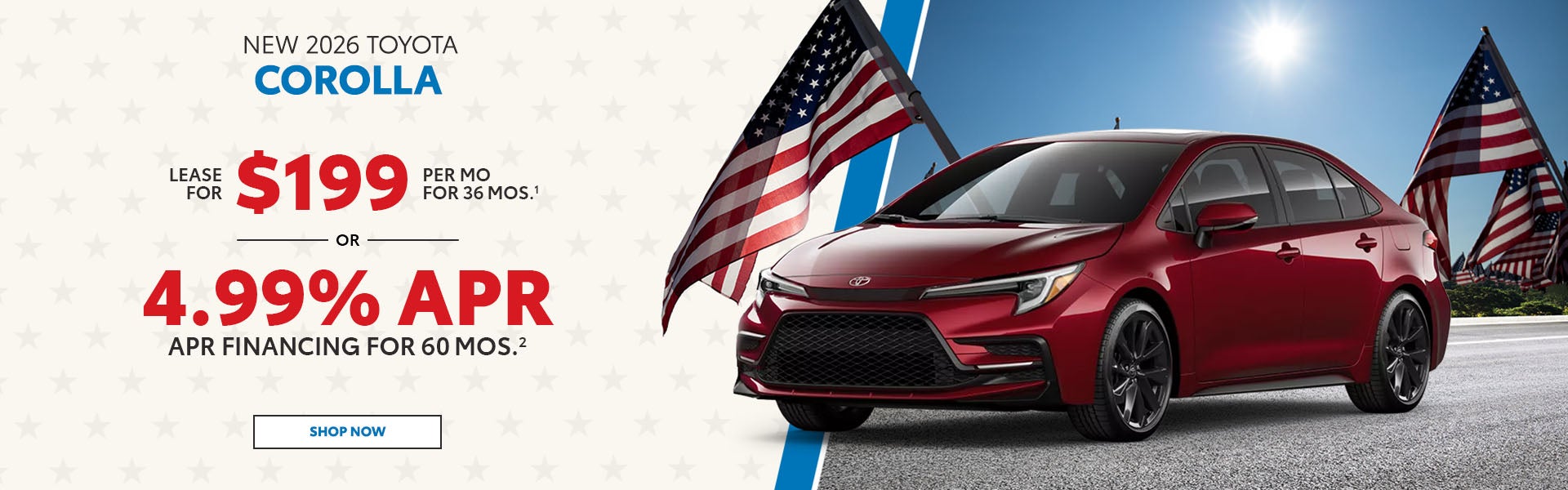 Corolla Offer