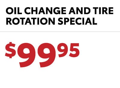 Oil Change and Tire Rotation Special